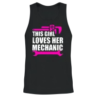Funny Mechanic — Mechanics Gift Unisex Tank Top - Black – 2