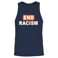 Nfl End Racism Unisex Tank Top - Navy – 2