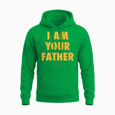 Amazon Essentials Disney | Marvel | Star Wars | Princess Men's Father's Day Graphic Short Sleeve T-Shirt, Black, Small Unisex Hoodie - Irish Green