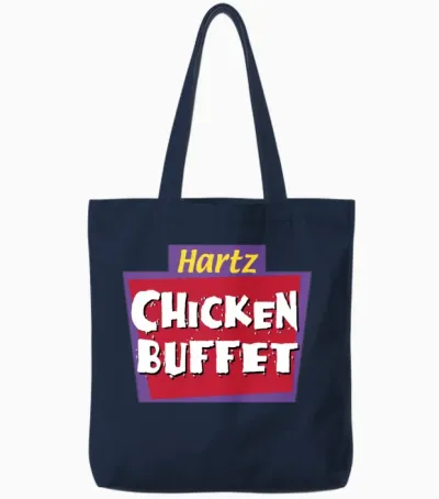 Hartz Chicken Tote Bags - Navy