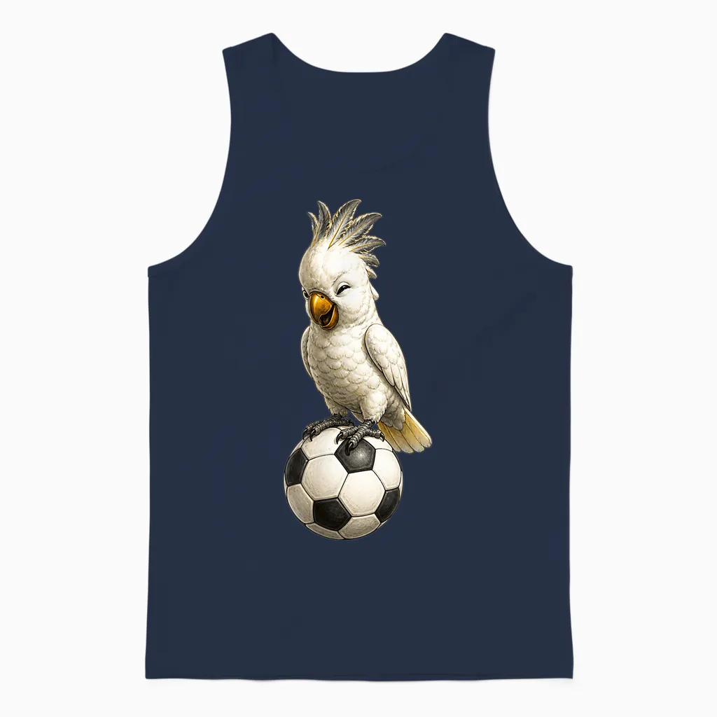 Kakadu Für Fans Von Süßen Maskottchen Unisex Tank Top in Navy