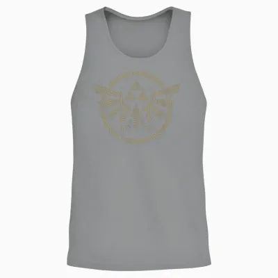 The Legend of Zelda Tears of the Kingdom Hyrule Badge Unisex Tank Top - Sport Grey