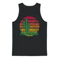 Arizona Unisex Tank Top - Black – 1
