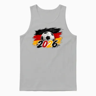 Fußball - Wm 2026 Deutschland Fan Unisex Tank Top - Ash