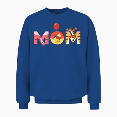 Disney Winnie the Pooh and Friends Mom Mother’s Day Birthday Unisex Sweatshirt - Royal