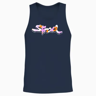Stradman Merch the Strad Camo Unisex Tank Top - Navy