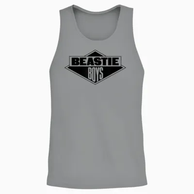 The Beastie Boys Timeless Music Printed Hip Hop Retro T-Shirt, Blue, S Unisex Tank Top - Sport Grey