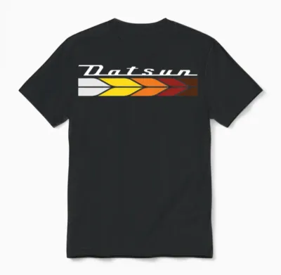 Retro Red Leaf Unisex T-Shirt - Black
