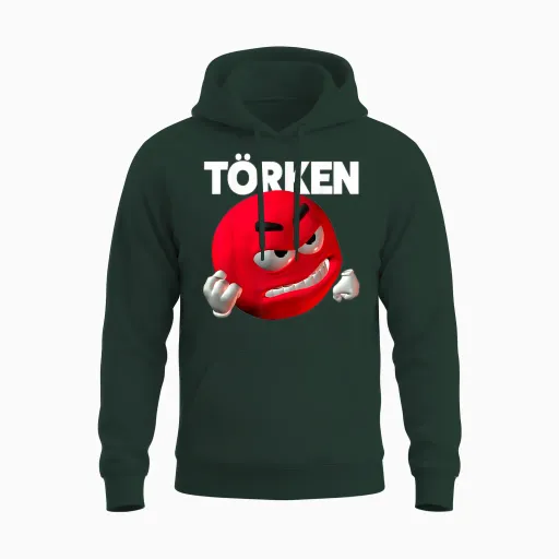Törken Unisex Hoodie - Forest