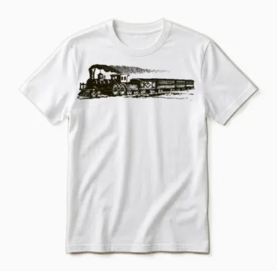 Train Unisex T-Shirt - White