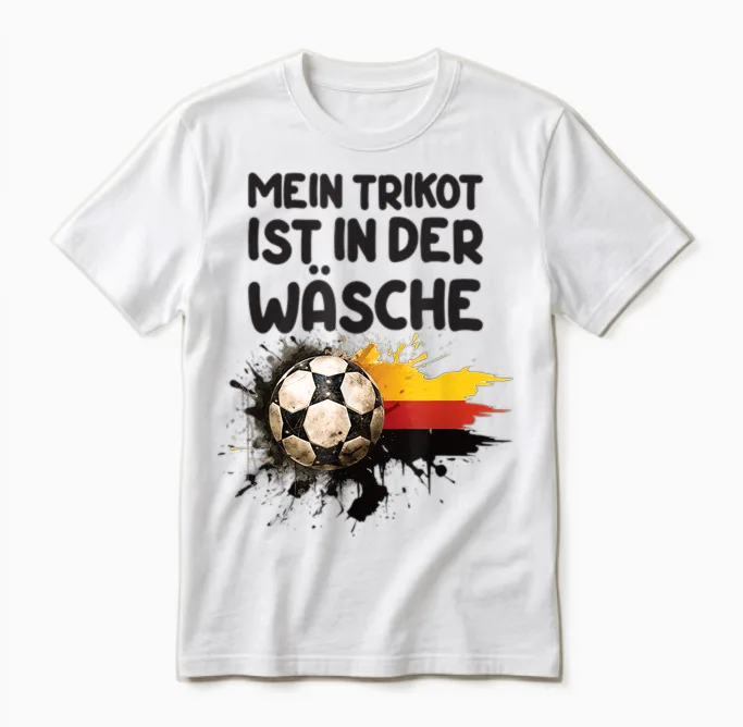 Mein Trikot Ist in Der Wäsche Unisex T-Shirt in White