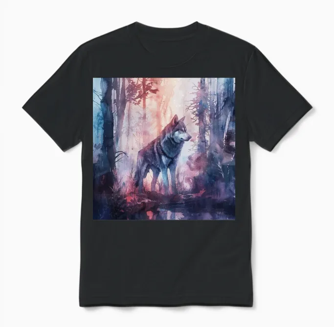 Dog Lovers Unisex T-Shirt in Black