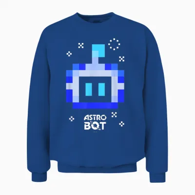Astro Bot Rescue Mission Astro Bot Portrait Video Game Unisex Sweatshirt - Royal
