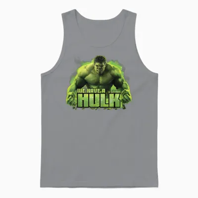 Marvel Infinity War We Have a Hulk Grafik-T-Shirt Unisex Tank Top - Sport Grey