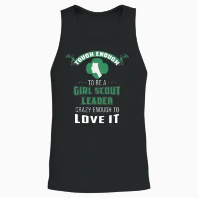 Girl Scout Leader Unisex Tank Top - Black