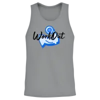 Workout Muscles — Gym & Lifting Gift Unisex Tank Top - Sport Grey – 2