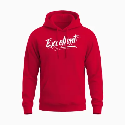 Excellent Unisex Hoodie - Red