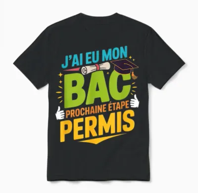 Bachelor I Had My Bac 2025 Prepare Bachelor License Unisex T-Shirt - Black
