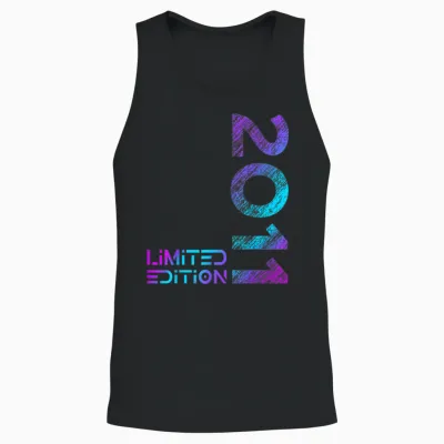 15. Geburtstag Limited Edition Jahrgang 2011 Junge Mädchen Unisex Tank Top - Black
