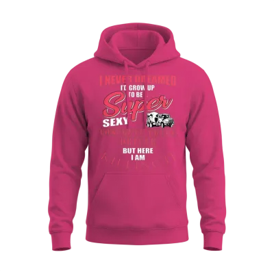 Funny Concrete Truck Driver Gift Unisex Hoodie - Heliconia