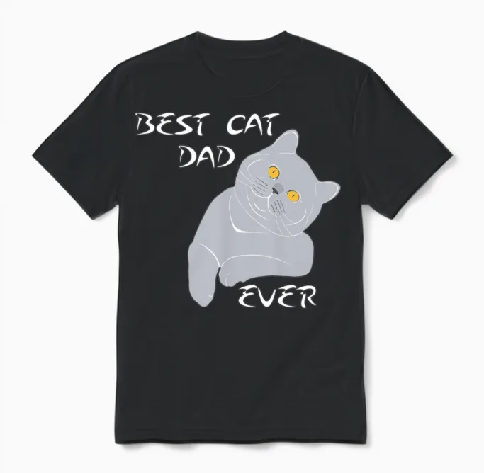 Funny Animals Unisex T-Shirt in Black