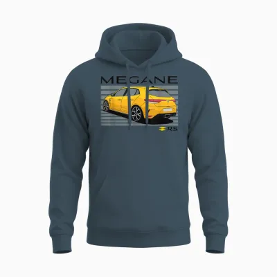 Renault Sport Megane Rs Voiture à Hayon Haute Performance Unisex Hoodie - Dark Heather