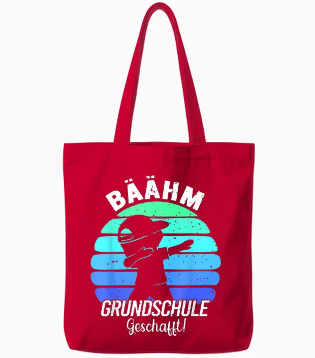 Grundschule Absolvent Abgänger Grundschule Abschluss 2026 Tote Bags in Red