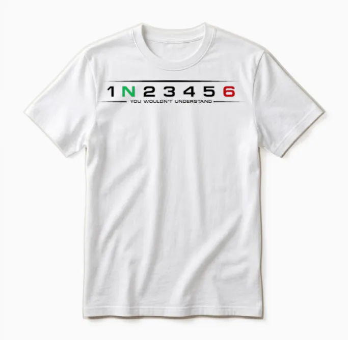 1n23456 You Wouldnt Understand Unisex T-Shirt in White