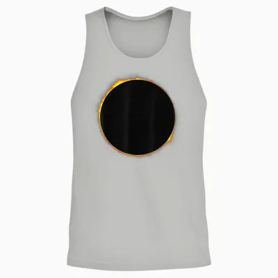 Totale Totalität Der Sonnenfinsternis Unisex Tank Top - Ash
