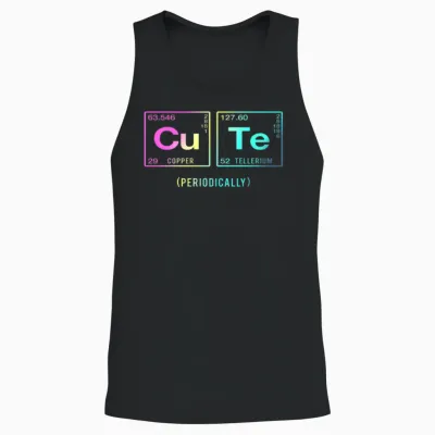 Funny Saying for Scientists & Geeks Unisex Tank Top - Black