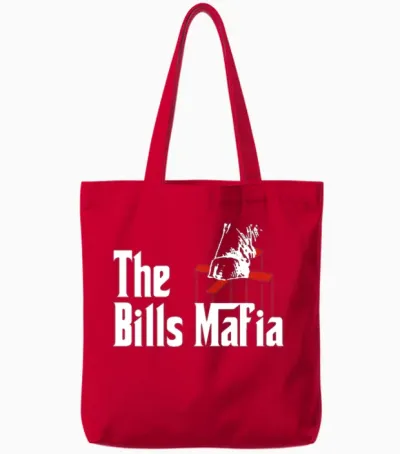 The Bills Mafia Tote Bags - Red