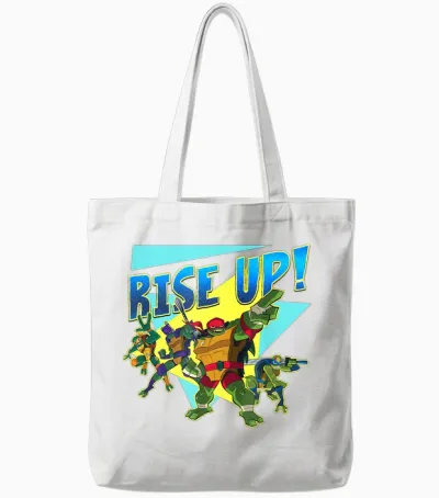 Tmnt - Rise Up! Tote Bags - White