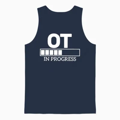 Occupational Therapy Ot Unisex Tank Top - Navy