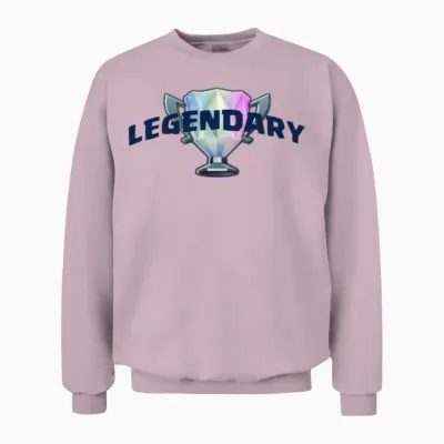 Clash Royale Legendary Unisex Sweatshirt - Light Pink