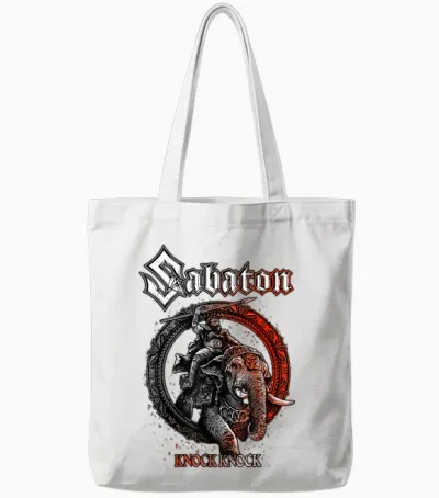Lightning at the Gates Tote Bags - White