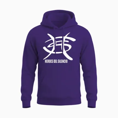 Heroes Del Silencio Rock Music Enrique Bunbury Unisex Hoodie - Purple