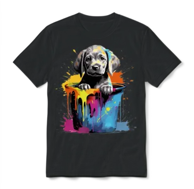 Labrador Dog Dog Breed for a Labrador Lovers Unisex T-Shirt - Black