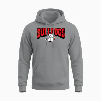 Bulldogs Back to School Spirit R Unisex Hoodie - Sport Grey