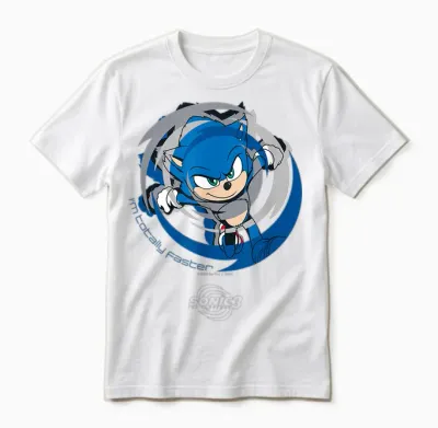 Sonic the Hedgehog : Movie 3 Unisex T-Shirt - White