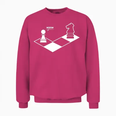 Retro Chess Unisex Sweatshirt - Heliconia