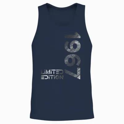 Limited Edition Jahrgang 1967 Mann Frau 59. Geburtstag Unisex Tank Top - Navy