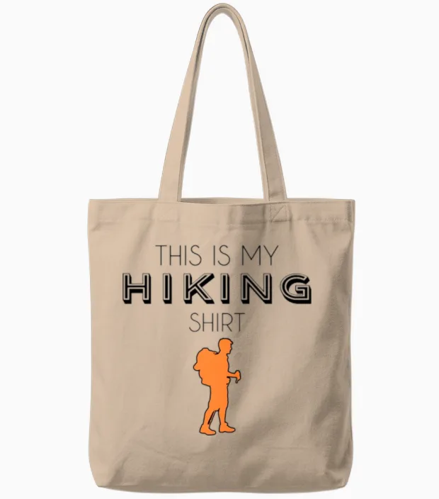 Hiking - & Outdoors Tote Bags in Natural