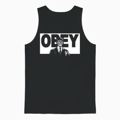 Obey Unisex Tank Top - Black