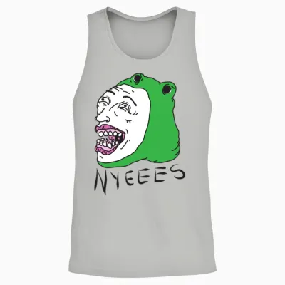 Filthy Frank Show Nyeees Unisex Tank Top - Ash