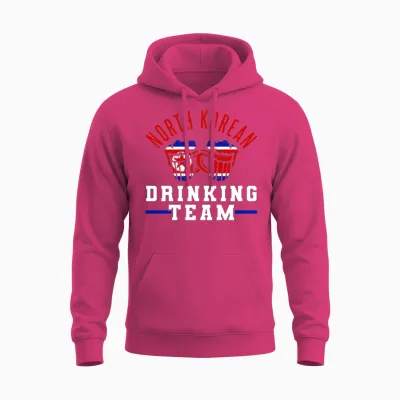 North Korea Unisex Hoodie - Heliconia