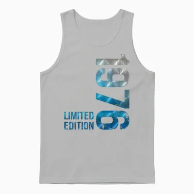 50 Ans Anniversaire Homme Femme Millésime 1976 Unisex Tank Top - Ash