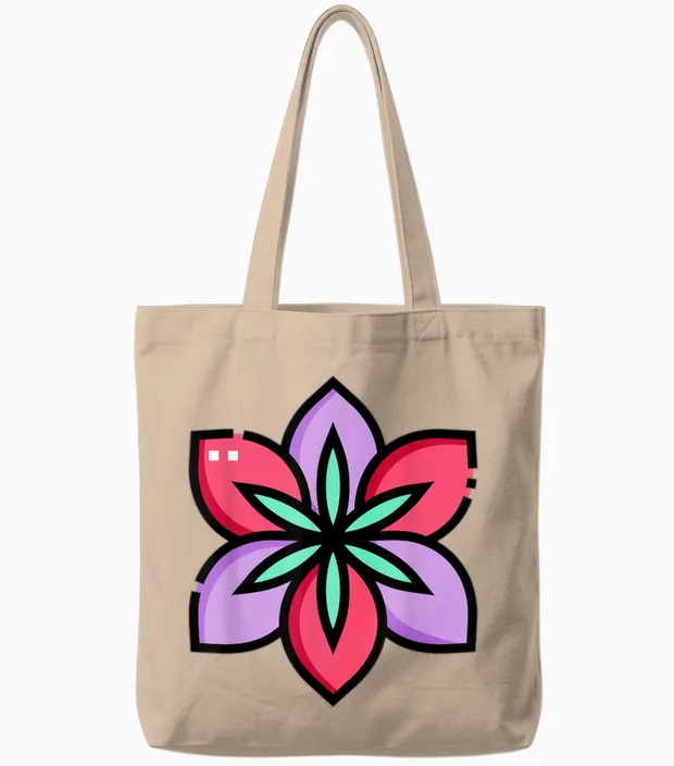 Vraiment Comme Les Fleurs D'amaryllis Belladonna Tote Bags in Natural