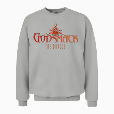 Godsmack the Oracle Red Unisex Sweatshirt - Ash