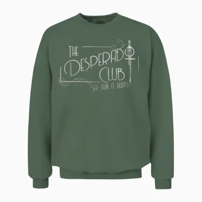(2 Sided) Unisex Sweatshirt - Military Green
