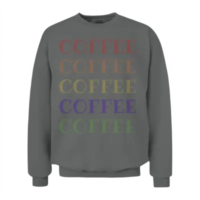 Retro Coffee Unisex Sweatshirt - Graphite Heather